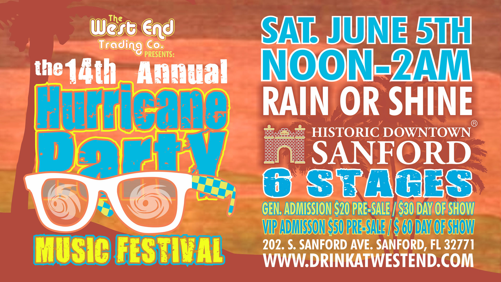14th Annual Hurricane Party Music Festival