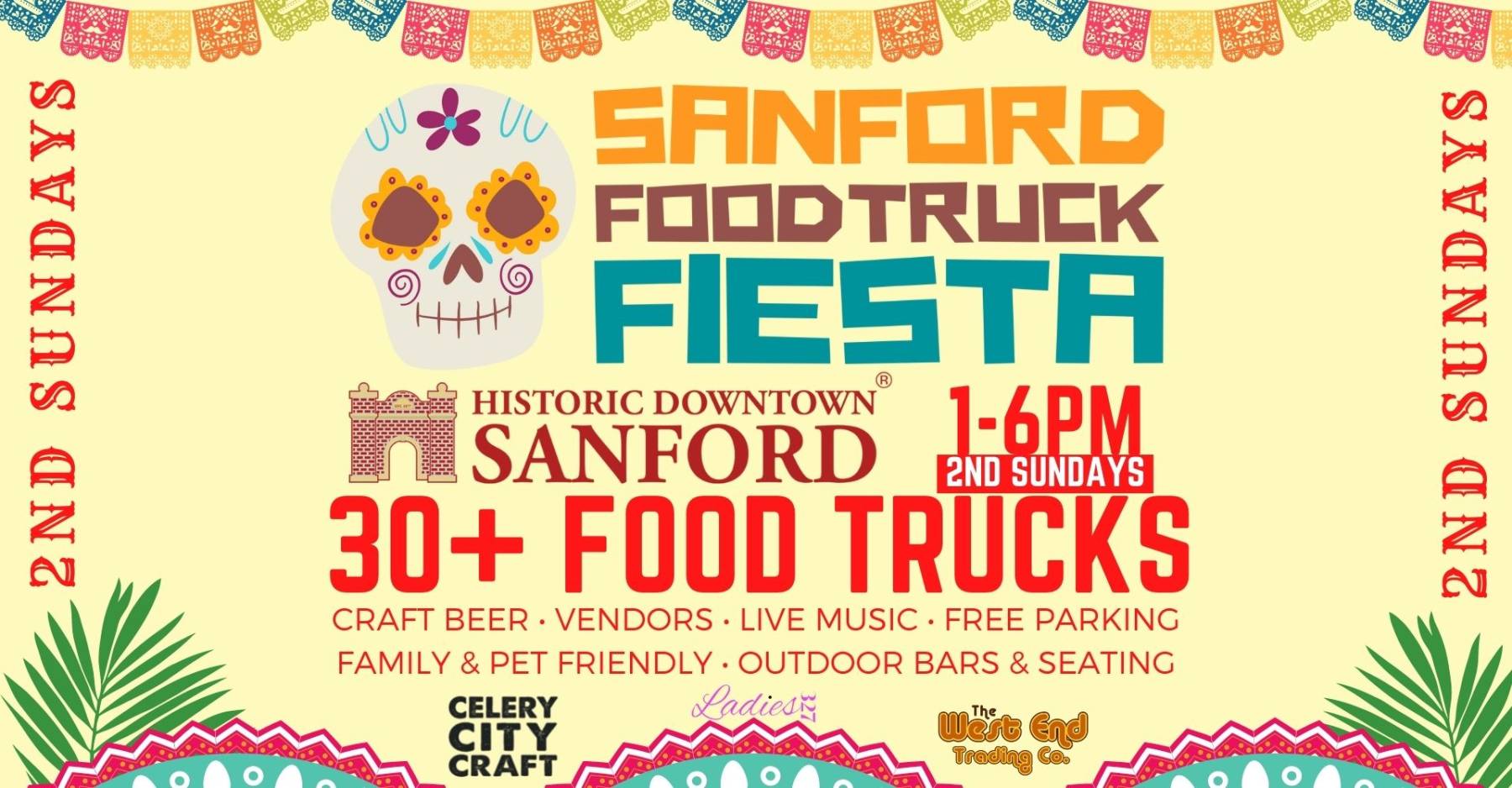 Sanford Food Trucks now on Sundays